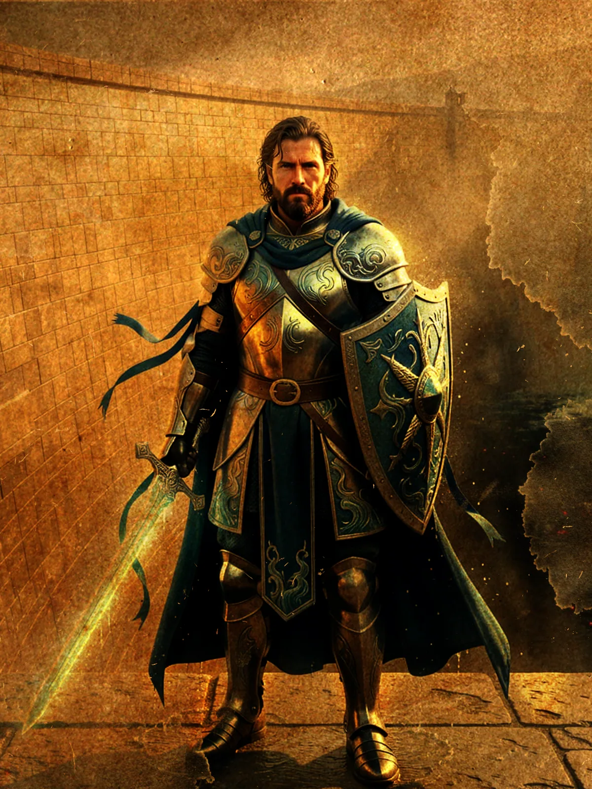 Water Templar — character art