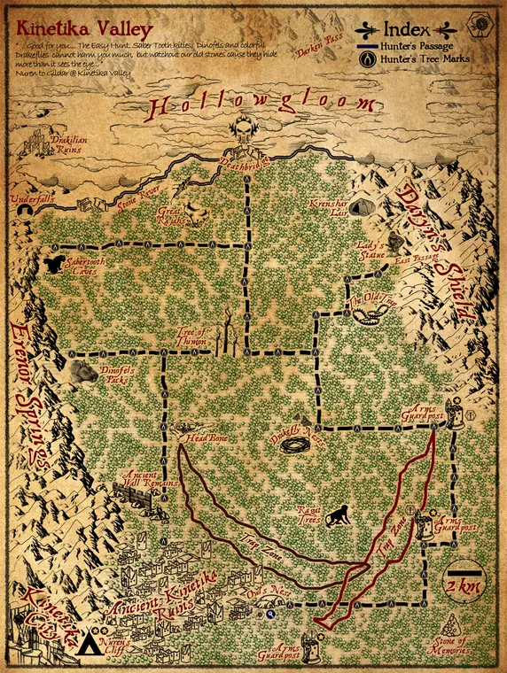 Map — Kinetika Valley