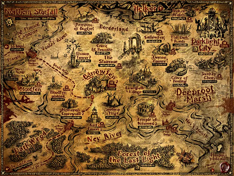 Map — Starfall