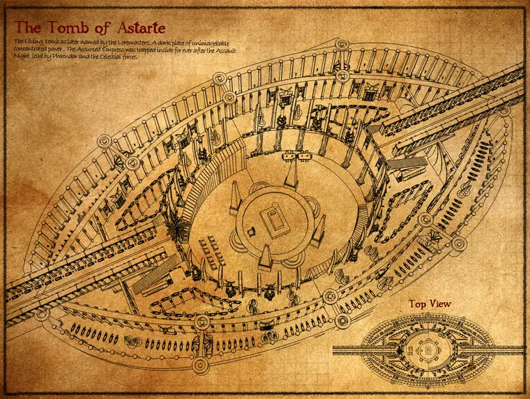 Map — Tomb of Astarte